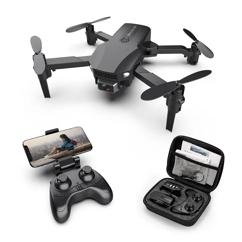 R16 Mini folding drone dual camera 4K HD aerial photography quadcopter model remote control drones