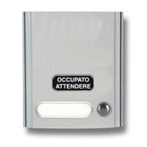 Módulo Sensor de Ocupación Gris Claro 11.6x4.7cm OCC con Luces Indicadoras de Botón - Product Image 1