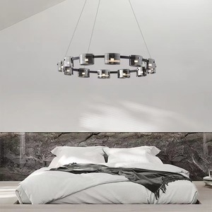 Modern Minimalist High-End Glass Bar Counter <b>Light</b> Luxury Living <b>Dining</b> Room Pendant <b>Light</b> Creative Stylish Design for Showroom - Product Image 4