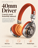 Casque sans fil SD-200 ANC, modèles privés, casque stéréo sans fil véritable