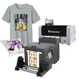 Meilleure qualité de Graphking 30cm A3 DTF machine PET film pigment jet d'encre cmjkw vêtement T-shirt maillot sport vêtements machine d'impression