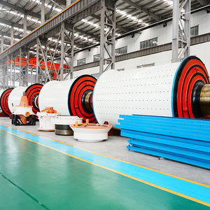 Neue Kugelmühle für Kalksteinpulver, Mineral- und Gesteinsmahlmaschine mit Motorlager, Effiziente Feinpulverherstellung - Product Image 4