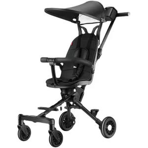 Cochecito de bebé <span class=keywords><strong>plegable</strong></span> de una mano, carrito de bebé ligero de diseño de moda, de lujo - Product Image 5