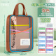 Organizador de Documentos de Malla Impermeable de 5 Capas, Tamaño A4, Carpeta de Archivos para Estudiantes, Bolsa de Archivo para Exámenes