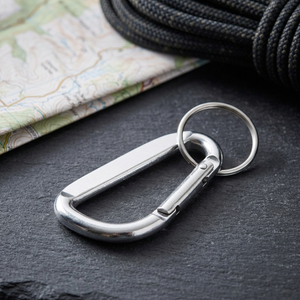 Portachiavi in Metallo Timor con Moschettone, Accessorio Resistente - Product Image 3