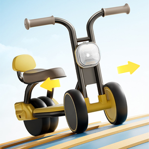 Nuova Bicicletta Senza Pedali per <span class=keywords><strong>Bambini</strong></span> 1-3 Anni, Monopattino in Metallo per Neonati, Giocattolo Cavalcabile per <span class=keywords><strong>Bambini</strong></span> - Product Image 6
