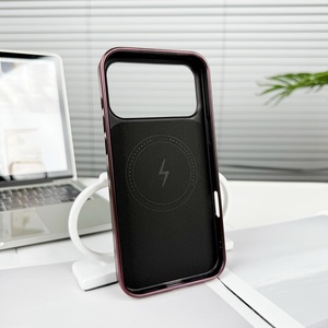 เคสโทรศัพท์มือถือหนัง PU ชุบเคลือบหรูหรา พร้อมแม่เหล็ก สำหรับ iPhone 18 17 Pro Max 17 Air รองรับการชาร์จไร้สาย ป้องกันการกระแทก - Product Image 6