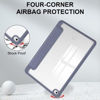 Vente en gros de housses en cuir PU pour iPad Mini 5, étui transparent pour tablette de 7,9 pouces