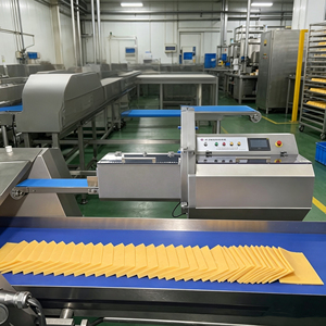 Affettatrice Industriale Automatica per Formaggio e Carne, Macchina Professionale per Tagliare Bistecche e Costine di Maiale, Affettatrice Commerciale per Carne Congelata, Uso Intensivo - Product Image 1