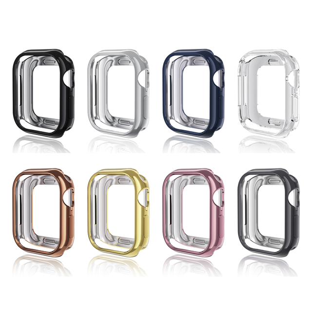 IVANHOE TPU Hollow Screen Protector for Apple Watch 10 Case 46mm 42mm Bumper Cover IWatch Series 10 Protective case