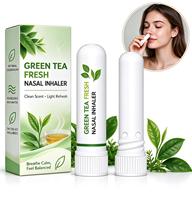 Inhalateur nasal doux OEM Gardenia, portable, parfum floral, aromathérapie, bâtonnet nasal, rafraîchissement doux, inhalateur nasal aux huiles essentielles