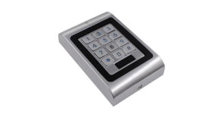 Kiểm soát truy cập sinh trắc học một bàn phím tiếp sức Wiegand 26 ~ 37bits kim loại độc lập cho khóa cửa đơn <span class=keywords><strong>125Khz</strong></span> 13.56MHz - Product Image 3