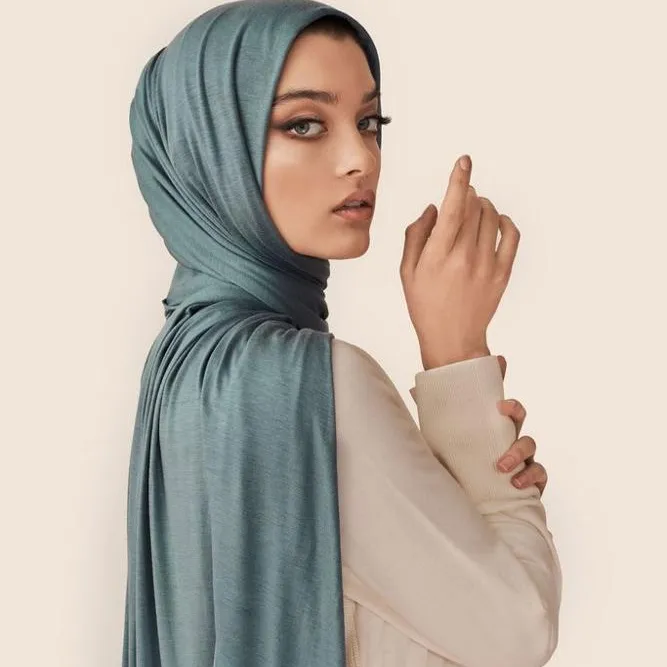 <span class=keywords><strong>겨울</strong></span> 좋아하는 슈퍼 소프트 경량 스카프 스트레치 패브릭 통기성 얇은 저지 Hijabs 매일 착용 및 운동
