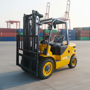 Fabrieks prijs CE gecertificeerde nieuwe 1-<span class=keywords><strong>3</strong></span> <span class=keywords><strong>ton</strong></span> <span class=keywords><strong>diesel</strong></span> vorkheftruck met 6000mm hefhoogte AWD buitengebruik te koop - Product Image 2