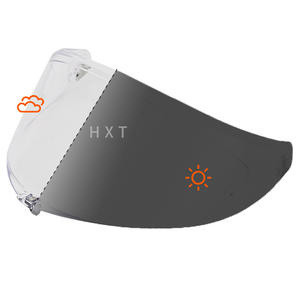 Adaptador de Lente para <span class=keywords><strong>Casco</strong></span> de Motocicleta K6/K6S, Antivaho, con Cambio de Color, a Prueba de Viento, Protección Solar Diurna/Nocturna, Universal para <span class=keywords><strong>Casco</strong></span> Integral - Product Image 2