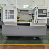 Torno CNC Horizontal de un Solo Husillo y Bancada Plana CK6140 |   Centro de Torneado de Alta Precisión con Eje de 52 mm y Alcance de 400 mm