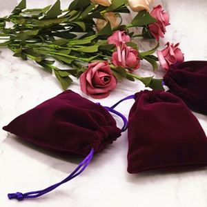 Bolsas de Terciopelo Resistentes a los Golpes y Reciclables de Alta Calidad, Bolsas de Embalaje para Joyería, Bolsitas para Cuentas, Bolsas de Noche, Cinta de Ganchillo, Perfume - Product Image 5