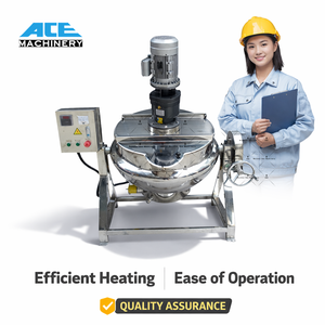 600 Liter Soup Stirring Stainless Steel Tilt Electric Steam Gas Heating Jacketed Cooking Kettle With Agitator - Product Image 5