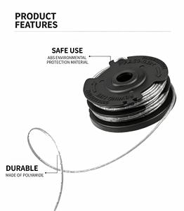 1600A00X61 1600A00DU0 F016L72438 Bobine avec couvercle 6Cap de rechange pour tondeuse BOSCH ART 30-36 LI GrassCut36 ART 24 ART 27 ART 30 - Product Image 4