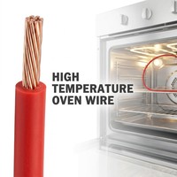 14 AWG 200C Hitzebeständiger AGR Silikondraht für Industrieöfen und Heizelemente