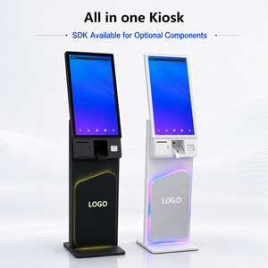 Kiosco de Impresión de Boletos de 27/32 Pulgadas, Kiosco de Pedidos Automatizados, Kiosco de Punto de Venta de Autoservicio con Impresora, Escáner de Códigos <span class=keywords><strong>QR</strong></span>, Lector de Tarjetas, Restaurante - Product Image 4