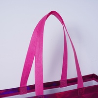 Op maat gemaakte non-woven draagtassen met premium gelamineerde afwerking, laser-geëtst drakenfruitlogo, sluitingstype winkels/shopping 44