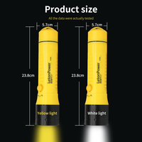 Linterna de buceo lampe de poche de plongée torches éclairage d'opérations marines de haute qualité pour l'exploration sous-marine