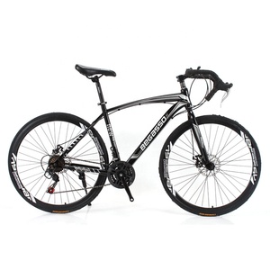 Vélo de course KWO Gym Fitness confortable avec pneus 700C, selle, guidon, pédalier, manettes de vitesses 30 rapports, cadre homme KOS008-2 B - Product Image 4