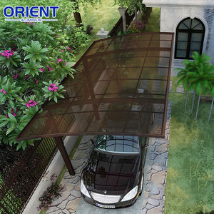 Garages personnalisés pour l'extérieur, en métal, en polycarbonate, pour le stationnement, imperméables, en <span class=keywords><strong>aluminium</strong></span>, abris de voiture, garage pour <span class=keywords><strong>2</strong></span> <span class=keywords><strong>voitures</strong></span>, auvents pour <span class=keywords><strong>voitures</strong></span> - Product Image 3