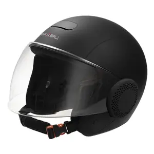 Удобный защитный шлем MOON, мотоциклетный шлем с bluetooth, на все лицо, из АБС-пластика, в горошек