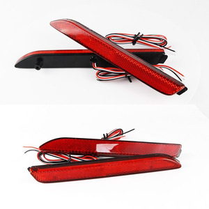 Lexus GX470 NX RC RX300 <b>LED</b> Tail <b>Lights</b> 12V <b>Red</b> Rear Bumper Brake Fog <b>Light</b> Modification Kit LY010 - Product Image 1