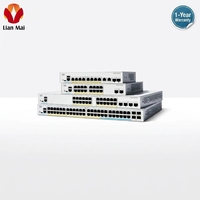 Commutateur de bureau géré Cisco Catalyst 1300 C1300-16P-2G 16 ports Gigabit PoE L2, neuf et scellé