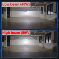 YHKOMS Vente en gros Nouveaux phares LED D25 de haute qualité, projecteur bi-LED 2,5 pouces 50W 6000K 12V à faisceau unique laser universel