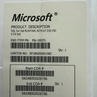 SQL Server 2022 Standard DVD OEM Pack Complet Activation en Ligne Durée de Vie Licence 16 Coeurs SQL 2022 Enterprise DVD Pack Complet