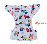 Imperméable à l'eau Réutilisable lavable en gros couches couches mode pas cher bébé en tissu couche ajustée