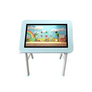 Table tactile interactive intelligente de 32 pouces, bureau d'étude réglable pour enfants, jeu Android, numérique, LED, multimédia, salle de classe - Product Image 2