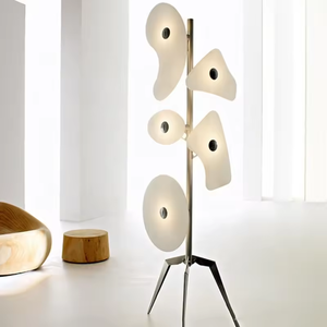 Lámparas de Pie Modernas con Trípode Coloridas, Lámparas LED para Dormitorio, Hotel, Sala de Estar, Decoración - Product Image 3