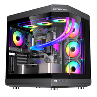 Ventilateur RGB LOVINGCOOL pour Boîtier PC, 12 cm, Haut de Gamme Populaire, Tours ATX avec Refroidisseur, Radiateur CPU Gaming OEM en Cuivre, Ventilateurs ARGB
