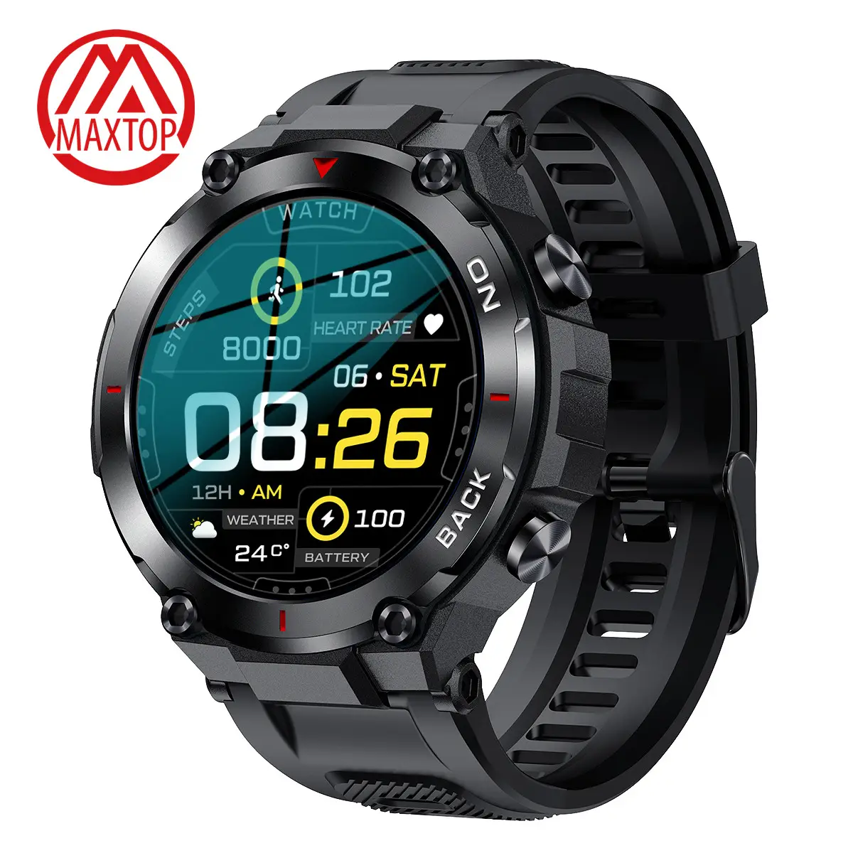 Умные часы Maxtop Reloj Hombre GPS спортивные водонепроницаемые уличные умные часы Reloj Inteligente спортивные умные часы