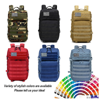 Vente en gros Sac à dos tactique Sac à dos Molle Sac à dos tactique avec logo personnalisé Sac à dos 45L pour voyage tactique