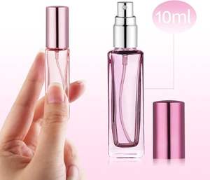 Good Quality Thick Bottom Bottle 10ml Mixed Color Perfume Glass Bottle Sprayer <b>Pink</b> Perfume Glass Bottle - Product Image 5