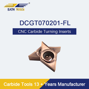 Công cụ tiện cacbua có độ chính xác cao DCGT070201-FL chèn cắt Trung Quốc lâu dài để hoàn thiện và mài kim loại cứng - Product Image 6