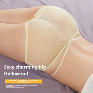 رقيقة جدا شفافة الدانتيل الصلبة اليومية الملابس الداخلية النسائية الصيف مثير Boyshort لينة سلس دنة - Product Image 5