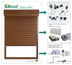 Avvolgibili esterni in alluminio con imbottitura in poliuretano espanso, tapparella garage - Product Image 6