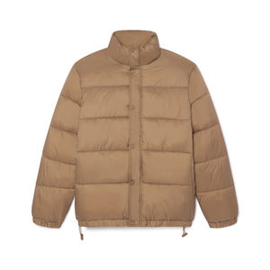 Veste matelassée synthétique profilée mince unisexe, col montant, hiver, offrant une chaleur efficace tout en conservant des lignes contemporaines propres - Product Image 6