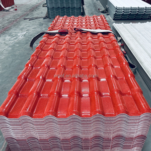 Telhas de PVC telhas de telhado thuộc địa PVC gạch Tây Ban Nha ASA PVC tấm lợp vật liệu xây dựng cho nhà xây dựng - Product Image 1