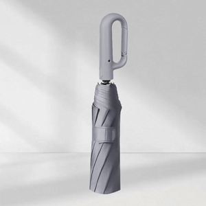 Wholesales Fully-Automatic Auto Open Sunshade 8 Ribs 190T Pongee Umbrella Sunny Rain Dual-use Business <b>Folding</b> Custom Logo - Product Image 1