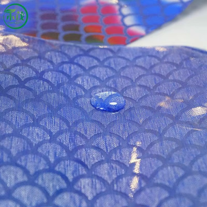 <span class=keywords><strong>Film</strong></span> TPU imperméable, anti-rayures, réfléchissant et lisse, avec logo personnalisé en jacquard Ripstop coloré, pour sac à main, trousse <span class=keywords><strong>de</strong></span> maquillage, bricolage - Product Image 2