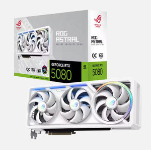 RTX5080 Astral 16GB พัดลมระบายความร้อน GDDR7สีขาว OC กราฟิกการ์ดเกมเวิร์กสเตชันคอมพิวเตอร์ - Product Image 6