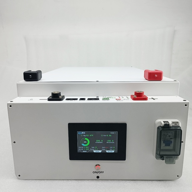 XR12 16S 48V 280AH Lithium Solar Battery Box Lifepo4 DIY JK BMS Battery Metal Case Storage Product Category Battery Boxes Racks